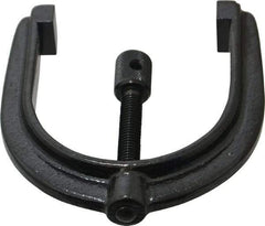 TESA Brown & Sharpe - 2-1/2 Inch Max Capacity of V, 3 Inch Long x 2-1/2 Inch Wide x 2-1/2 Inch High, V-Block Clamp - 90° V Angle, Mild Steel Clamp, Use with Model 749-1 V-Block - Industrial Tool & Supply
