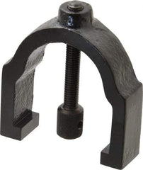 TESA Brown & Sharpe - 1 Inch Max Capacity of V, 1-5/8 Inch Long x 1-1/4 Inch Wide x 1-1/4 Inch High, V-Block Clamp - 90° V Angle, Hardened Steel Clamp, Use with Model 750-1 V-Block - Industrial Tool & Supply