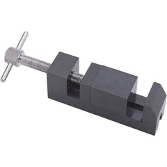 TESA Brown & Sharpe - 7/8" Jaw Width, 1-15/16" Jaw Opening Capacity, 7/8" Jaw Height, Toolmaker's Vise - Flat Jaw, 1-1/8" OAH - Industrial Tool & Supply