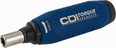 CDI - 1 Piece, 3/8 to 2 In/Lb, Female Hex Preset Torque Limiting Screwdriver - 4.2" OAL, 1/4" Drive - Industrial Tool & Supply