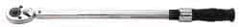 CDI - 3/4" Drive Micrometer Type Ratchet Head Torque Wrench - 100 Ft/Lb to 600 Ft/Lb Torque, 43" OAL, 5 Ft/Lb Graduation - Industrial Tool & Supply