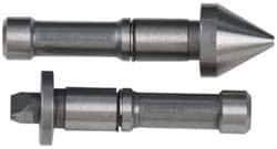 Mitutoyo - Micrometer Anvil - Use with 326126 Series Screw Thread Micrometers - Industrial Tool & Supply