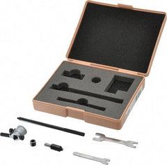 Mitutoyo - 1 to 2", Friction Thimble, Mechanical, Satin Chrome Finish, Interchangeable Rod Micrometer - 0.001 Inch Graduation, Accurate Up to 0.00024+(0.00004xR/20) Inch, 1/4 Inch Travel, 2 Rods - Industrial Tool & Supply