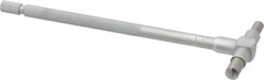 Mitutoyo - 1-1/4 to 2-1/8 Inch, 5.9055 Inch Overall Length, Telescoping Gage - Satin Chrome Finish - Industrial Tool & Supply
