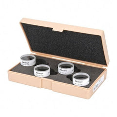 Mitutoyo - Micrometer Optical Parallels - 0 to 1mm, Use with Micrometers - Industrial Tool & Supply