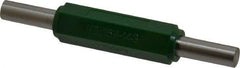 Mitutoyo - 3 Inch Long, Accuracy Up to 0.0001 Inch, Flat End Micrometer Calibration Standard - Use with Outside Micrometer, Includes Heat Insulating Handle - Industrial Tool & Supply