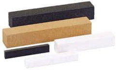 Norton - 400 Grit Silicon Carbide Square Dressing Stick - 6 x 1 x 1, Super Fine Grade, Vitrified Bond - Industrial Tool & Supply
