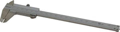 Mitutoyo - 0 to 150mm Stainless Steel Vernier Caliper - 0.05mm Graduation, 40mm Jaw Depth, 0.05mm Accuracy - Industrial Tool & Supply