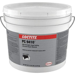 Loctite - 1 Gal Pail Gray Magnesium Phosphate Filler/Repair Caulk - 2000°F Max Operating Temp, 10 min Tack Free Dry Time, 1 to 2 hr Full Cure Time, Series 135 - Industrial Tool & Supply