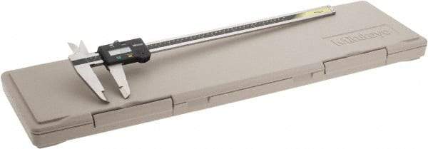 Mitutoyo - 0 to 450mm Range, 0.01mm Resolution, Electronic Caliper - Stainless Steel with 90mm Stainless Steel Jaws, 0.03mm Accuracy, SPC Output - Industrial Tool & Supply