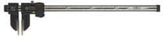 Mitutoyo - 0 to 450mm Range, 0.01mm Resolution, IP66 Electronic Caliper - Stainless Steel with 100mm Carbon Fiber Reinforced Plastic (CFRP) Jaws, 0.05mm Accuracy, SPC Output - Industrial Tool & Supply