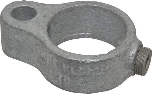 Kee - 1-1/4" Pipe, Malleable Iron Gate Hinge Fitting - Galvanized Finish - Industrial Tool & Supply