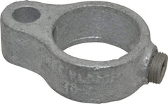 Kee - 1-1/4" Pipe, Malleable Iron Gate Hinge Fitting - Galvanized Finish - Industrial Tool & Supply