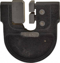 YPG - 1/4 Inch, Cast Iron 1x Frame Snap Gage - 0.00005; 0.0001 Inch Graduation, Hardened Tool Steel Anvil - Industrial Tool & Supply