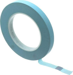 3M - 1/2" Wide x 60 Yd Long Blue Polypropylene Film Masking Tape - Series 215, 4.8 mil Thick, 15 In/Lb Tensile Strength - Industrial Tool & Supply