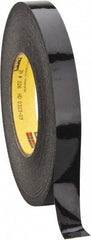 3M - 3/4" Wide x 60 Yd Long Black Crepe Paper Masking Tape - Series 226, 10.6 mil Thick, 34 In/Lb Tensile Strength - Industrial Tool & Supply