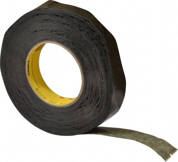 3M - 1" Wide x 60 Yd Long Black Crepe Paper Masking Tape - Series 226, 10.6 mil Thick, 34 In/Lb Tensile Strength - Industrial Tool & Supply