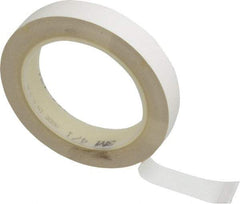 3M - White Solid Color Vinyl Tape - 3/4" Wide x 108' Long x 5.2 mil Thick, General Traffic - Industrial Tool & Supply