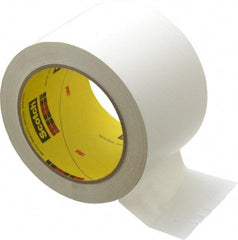3M - White Solid Color Vinyl Tape - 3" Wide x 108' Long x 5.2 mil Thick, General Traffic - Industrial Tool & Supply