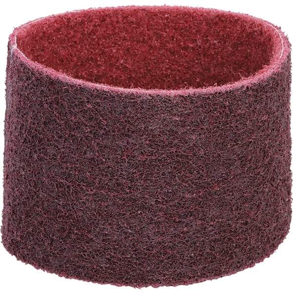 Dynabrade - 3-1/2" Wide x 15-1/2" OAL, Aluminum Oxide Abrasive Belt - Aluminum Oxide, Medium, Nonwoven, Cloth Backing, Wet/Dry - Industrial Tool & Supply