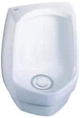 Sloan Valve Co. - 19-1/4 Inch Wide x 14-3/8 Deep x 26-1/4 Inch High, Water Free Urinal - White - Industrial Tool & Supply