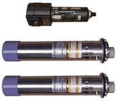 Vortec - 5,000 BTU per Hour, Vortex Enclosure Cooler without Thermostat - 3/4 Inch Diameter, 1/4 NPT Thread, 70 Cubic Ft. per min - Industrial Tool & Supply