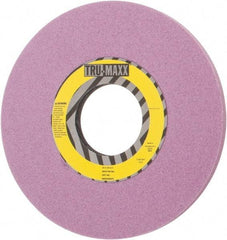 Tru-Maxx - 10" Diam x 3" Hole x 1/2" Thick, I Hardness, 60 Grit Surface Grinding Wheel - Aluminum Oxide, Type 1, Medium Grade, 3,250 Max RPM, Vitrified Bond, No Recess - Industrial Tool & Supply