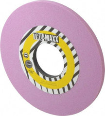 Tru-Maxx - 10" Diam x 3" Hole x 1/2" Thick, J Hardness, 60 Grit Surface Grinding Wheel - Aluminum Oxide, Type 1, Medium Grade, 2,483 Max RPM, Vitrified Bond, No Recess - Industrial Tool & Supply