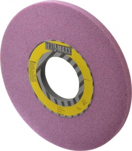Tru-Maxx - 10" Diam x 3" Hole x 1/2" Thick, K Hardness, 80 Grit Surface Grinding Wheel - Aluminum Oxide, Type 1, Medium Grade, 3,250 Max RPM, Vitrified Bond, No Recess - Industrial Tool & Supply