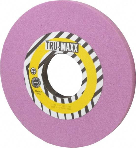 Tru-Maxx - 10" Diam x 3" Hole x 3/4" Thick, K Hardness, 60 Grit Surface Grinding Wheel - Aluminum Oxide, Type 1, Medium Grade, 2,483 Max RPM, Vitrified Bond, No Recess - Industrial Tool & Supply