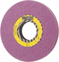 Tru-Maxx - 10" Diam x 3" Hole x 1" Thick, H Hardness, 46 Grit Surface Grinding Wheel - Aluminum Oxide, Type 1, Coarse Grade, 2,480 Max RPM, Vitrified Bond, No Recess - Industrial Tool & Supply