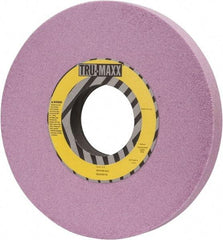 Tru-Maxx - 10" Diam x 3" Hole x 1" Thick, H Hardness, 60 Grit Surface Grinding Wheel - Aluminum Oxide, Type 1, Medium Grade, 3,250 Max RPM, Vitrified Bond, No Recess - Industrial Tool & Supply