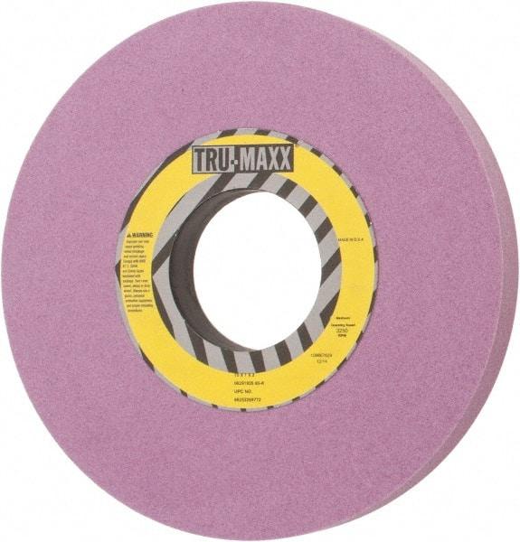 Tru-Maxx - 10" Diam x 3" Hole x 1" Thick, K Hardness, 80 Grit Surface Grinding Wheel - Aluminum Oxide, Type 1, Medium Grade, 3,250 Max RPM, Vitrified Bond, No Recess - Industrial Tool & Supply