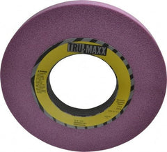 Tru-Maxx - 12" Diam x 5" Hole x 1" Thick, I Hardness, 46 Grit Surface Grinding Wheel - Aluminum Oxide, Type 1, Coarse Grade, 2,705 Max RPM, Vitrified Bond, No Recess - Industrial Tool & Supply