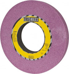 Tru-Maxx - 12" Diam x 5" Hole x 1-1/2" Thick, H Hardness, 46 Grit Surface Grinding Wheel - Aluminum Oxide, Type 1, Coarse Grade, 2,070 Max RPM, Vitrified Bond, No Recess - Industrial Tool & Supply