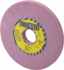 Tru-Maxx - 6" Diam x 1-1/4" Hole x 1/2" Thick, K Hardness, 46 Grit Surface Grinding Wheel - Aluminum Oxide, Type 1, Coarse Grade, 5,410 Max RPM, Vitrified Bond, No Recess - Industrial Tool & Supply