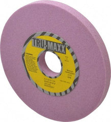 Tru-Maxx - 6" Diam x 1-1/4" Hole x 1/2" Thick, K Hardness, 60 Grit Surface Grinding Wheel - Aluminum Oxide, Type 1, Medium Grade, 5,410 Max RPM, Vitrified Bond, No Recess - Industrial Tool & Supply