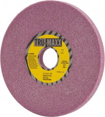 Tru-Maxx - 7" Diam x 1-1/4" Hole x 1/2" Thick, I Hardness, 46 Grit Surface Grinding Wheel - Aluminum Oxide, Type 1, Coarse Grade, 3,600 Max RPM, Vitrified Bond, No Recess - Industrial Tool & Supply