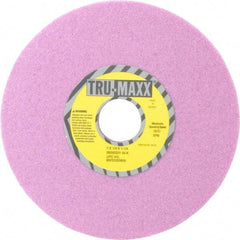 Tru-Maxx - 7" Diam x 1-1/4" Hole x 1/4" Thick, K Hardness, 46 Grit Surface Grinding Wheel - Aluminum Oxide, Type 1, Coarse Grade, 3,600 Max RPM, Vitrified Bond, No Recess - Industrial Tool & Supply