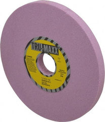 Tru-Maxx - 7" Diam x 1-1/4" Hole x 1/2" Thick, H Hardness, 80 Grit Surface Grinding Wheel - Aluminum Oxide, Type 1, Medium Grade, 3,600 Max RPM, Vitrified Bond, No Recess - Industrial Tool & Supply