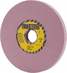 Tru-Maxx - 7" Diam x 1-1/4" Hole x 1/2" Thick, K Hardness, 100 Grit Surface Grinding Wheel - Aluminum Oxide, Type 1, Fine Grade, 3,600 Max RPM, Vitrified Bond, No Recess - Industrial Tool & Supply