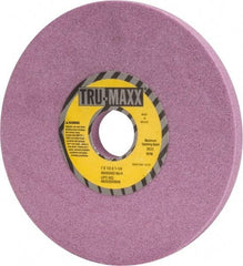 Tru-Maxx - 7" Diam x 1-1/4" Hole x 1/2" Thick, H Hardness, 60 Grit Surface Grinding Wheel - Aluminum Oxide, Type 1, Medium Grade, 3,600 Max RPM, Vitrified Bond, No Recess - Industrial Tool & Supply