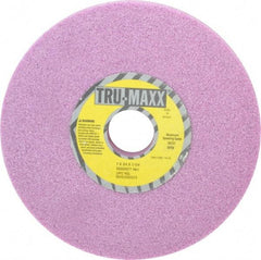 Tru-Maxx - 7" Diam x 1-1/4" Hole x 3/4" Thick, I Hardness, 46 Grit Surface Grinding Wheel - Aluminum Oxide, Type 1, Coarse Grade, 3,600 Max RPM, Vitrified Bond, No Recess - Industrial Tool & Supply