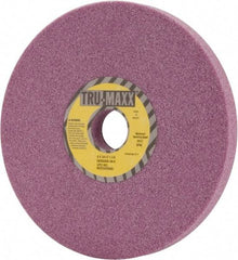 Tru-Maxx - 8" Diam x 1-1/4" Hole x 3/4" Thick, K Hardness, 46 Grit Surface Grinding Wheel - Aluminum Oxide, Type 1, Coarse Grade, 3,600 Max RPM, Vitrified Bond, No Recess - Industrial Tool & Supply