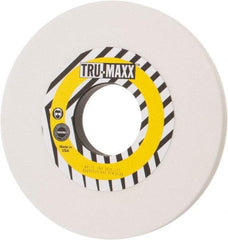 Tru-Maxx - 10" Diam x 3" Hole x 3/4" Thick, H Hardness, 46 Grit Surface Grinding Wheel - Aluminum Oxide, Type 1, Coarse Grade, 2,483 Max RPM, Vitrified Bond, No Recess - Industrial Tool & Supply
