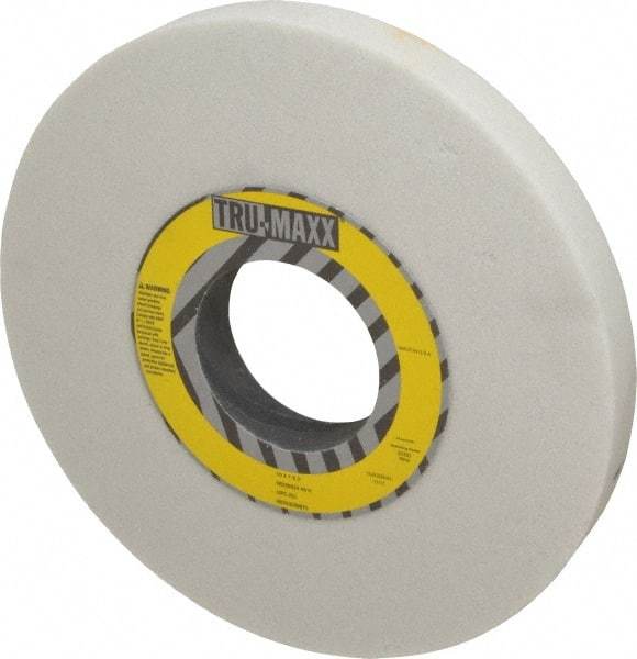 Tru-Maxx - 10" Diam x 3" Hole x 1" Thick, H Hardness, 46 Grit Surface Grinding Wheel - Aluminum Oxide, Type 1, Coarse Grade, 2,480 Max RPM, Vitrified Bond, No Recess - Industrial Tool & Supply