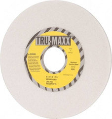 Tru-Maxx - 6" Diam x 1-1/4" Hole x 1/4" Thick, I Hardness, 60 Grit Surface Grinding Wheel - Aluminum Oxide, Type 1, Medium Grade, 5,410 Max RPM, Vitrified Bond, No Recess - Industrial Tool & Supply