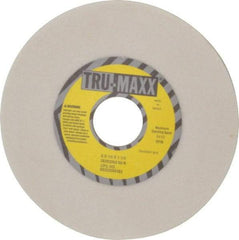 Tru-Maxx - 6" Diam x 1-1/4" Hole x 1/4" Thick, K Hardness, 60 Grit Surface Grinding Wheel - Aluminum Oxide, Type 1, Medium Grade, 5,410 Max RPM, Vitrified Bond, No Recess - Industrial Tool & Supply