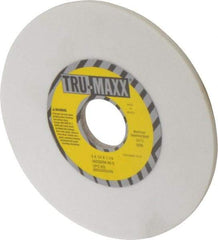 Tru-Maxx - 6" Diam x 1-1/4" Hole x 1/4" Thick, K Hardness, 80 Grit Surface Grinding Wheel - Aluminum Oxide, Type 1, Medium Grade, 5,410 Max RPM, Vitrified Bond, No Recess - Industrial Tool & Supply