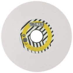 Tru-Maxx - 12" Diam x 3" Hole x 1" Thick, I Hardness, 60 Grit Surface Grinding Wheel - Aluminum Oxide, Type 1, Medium Grade, 2,069 Max RPM, Vitrified Bond, No Recess - Industrial Tool & Supply